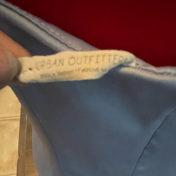 Sky Blue Urban Outfitters Slip Dress Size L Good Condition! - Picture 4 of 11